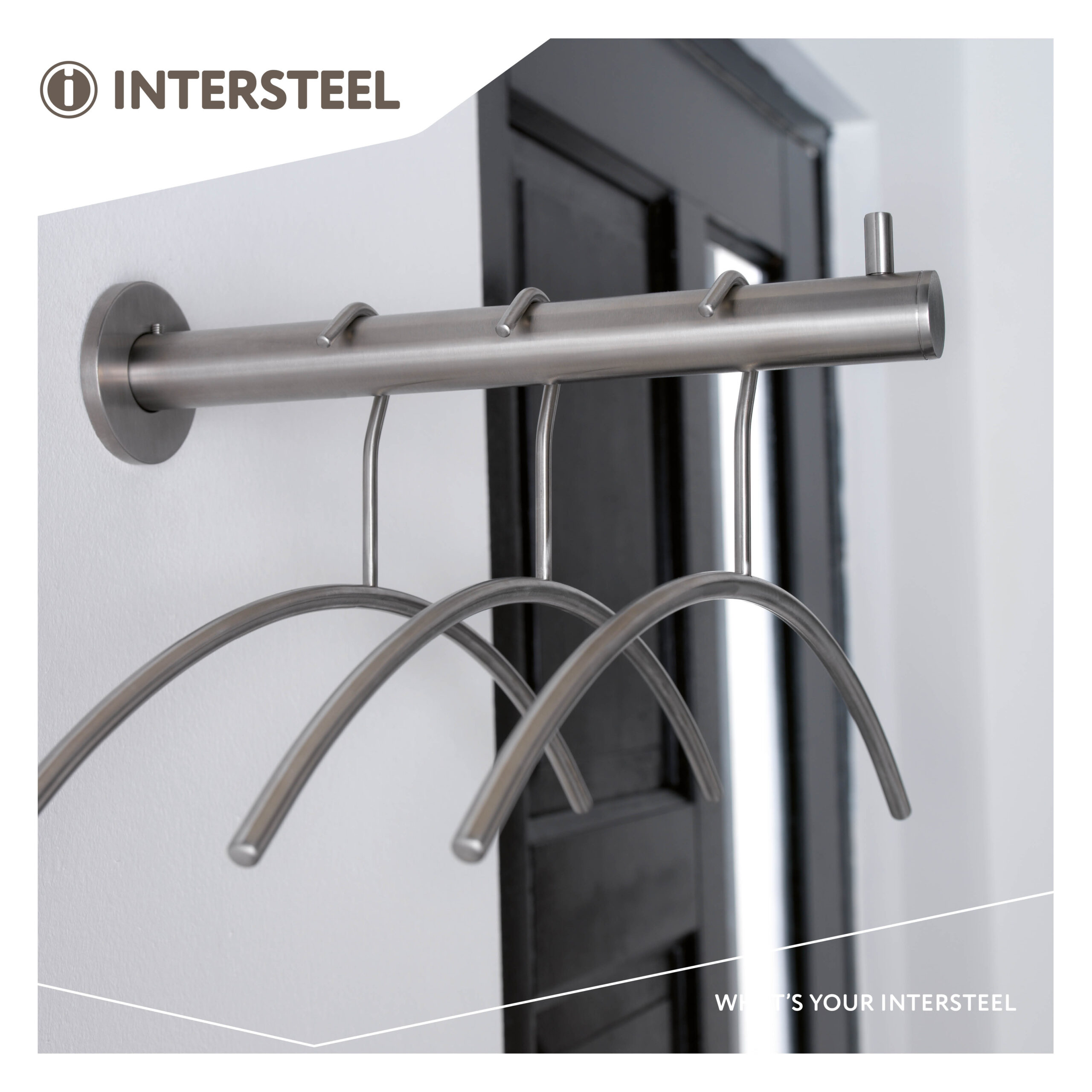 Intersteel Garderobesteun rvs geborsteld 3 0035.738003 9 scaled
