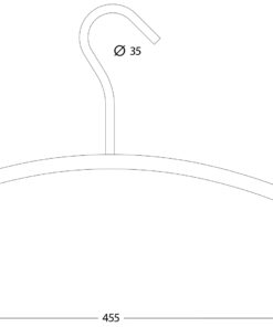 Intersteel Kledinghanger rvs geborsteld 3 0035.738020 2