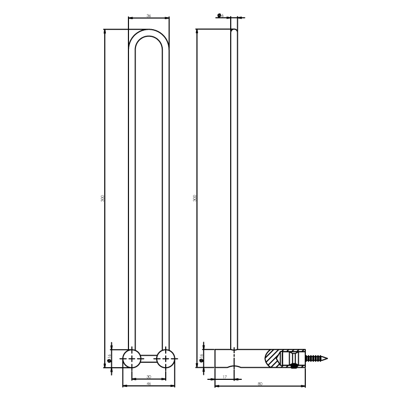 Intersteel WC-reserverolhouder rvs geborsteld 2 0035.762602 2