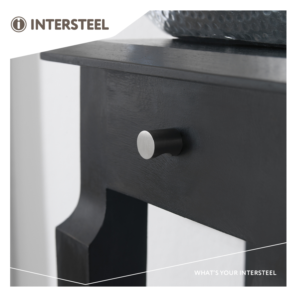 Intersteel Meubelknop ø 15 mm rvs geborsteld 2 0035.852040 9