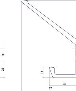 Intersteel Kapstokhaak aluminium 3 0081.691010 2