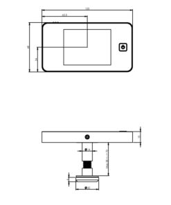 Intersteel Digitale deurcamera DDV 3.0 5 0099.405503 2