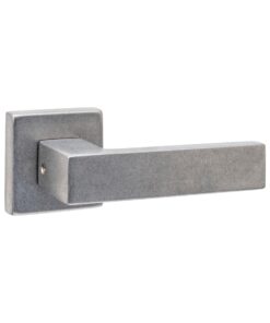 Intersteel Deurkruk Amsterdam met rozet massief verdekt 53x53x10mm met nokken rvs getrommeld 7 0034.405726 1