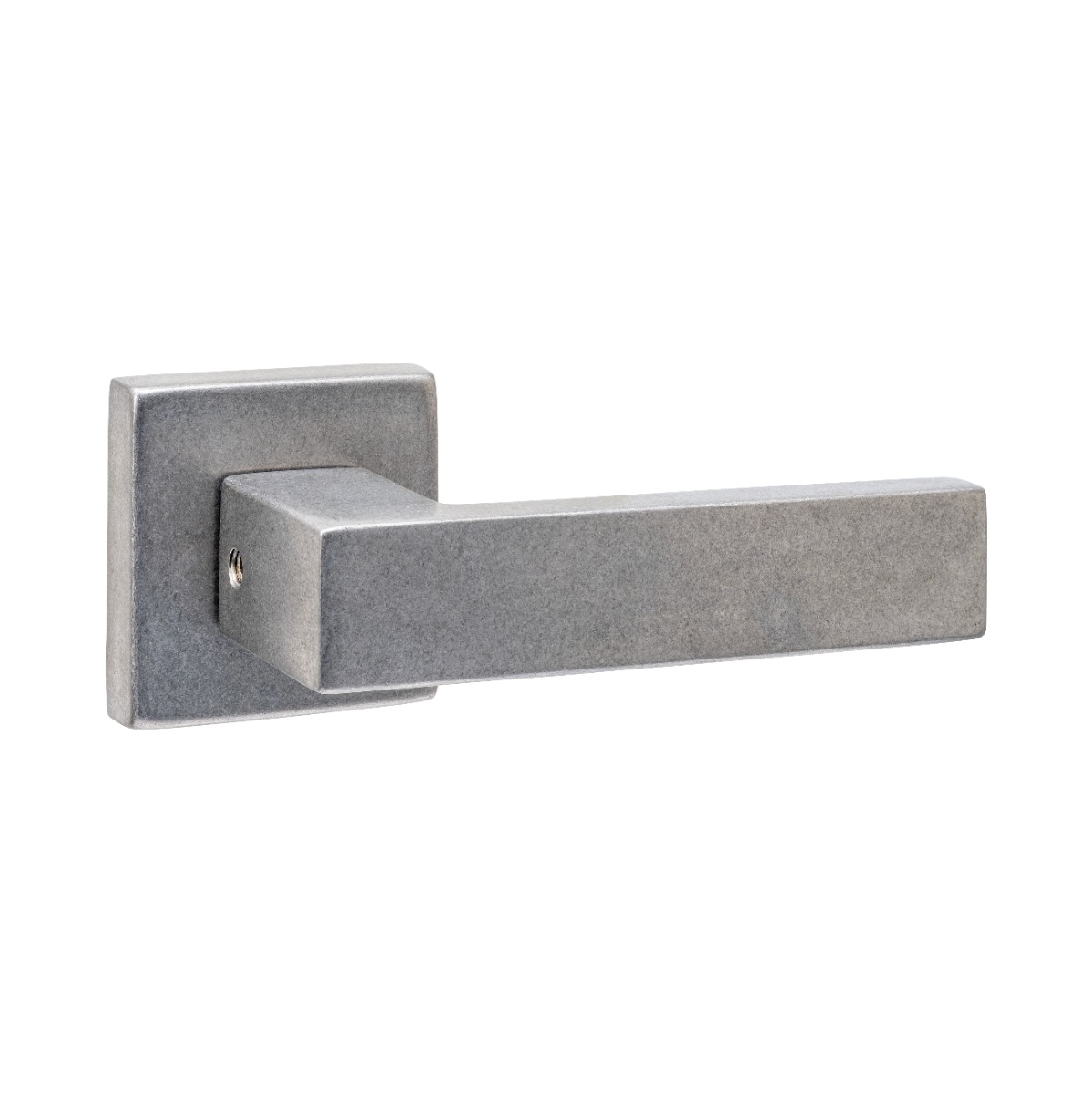 Intersteel Deurkruk Amsterdam met rozet massief verdekt 53x53x10mm met nokken rvs getrommeld 3 0034.405726 1