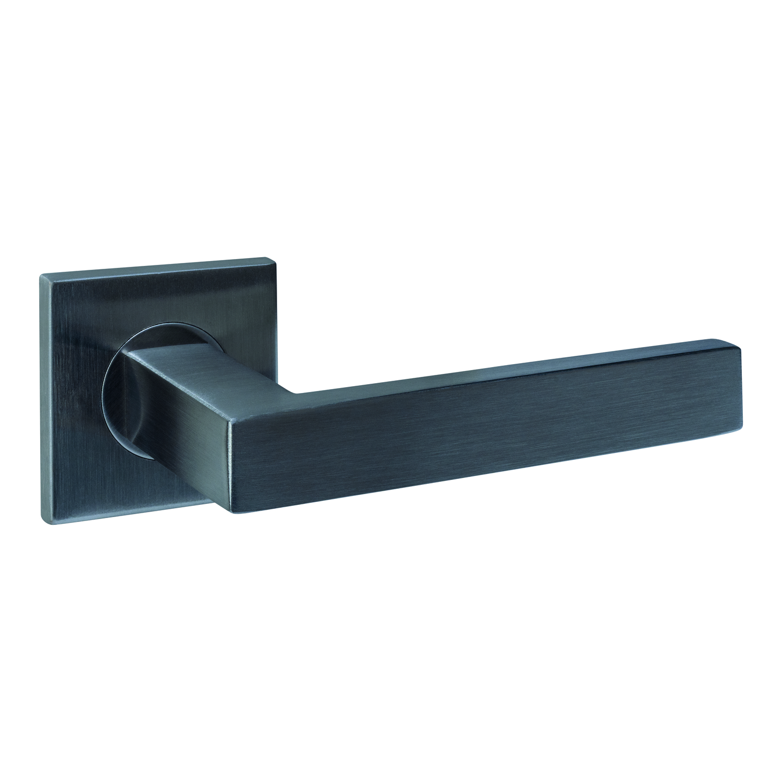 Intersteel Deurkruk Q 05 op rozet verdekt 53x53x6mm PVD antraciet