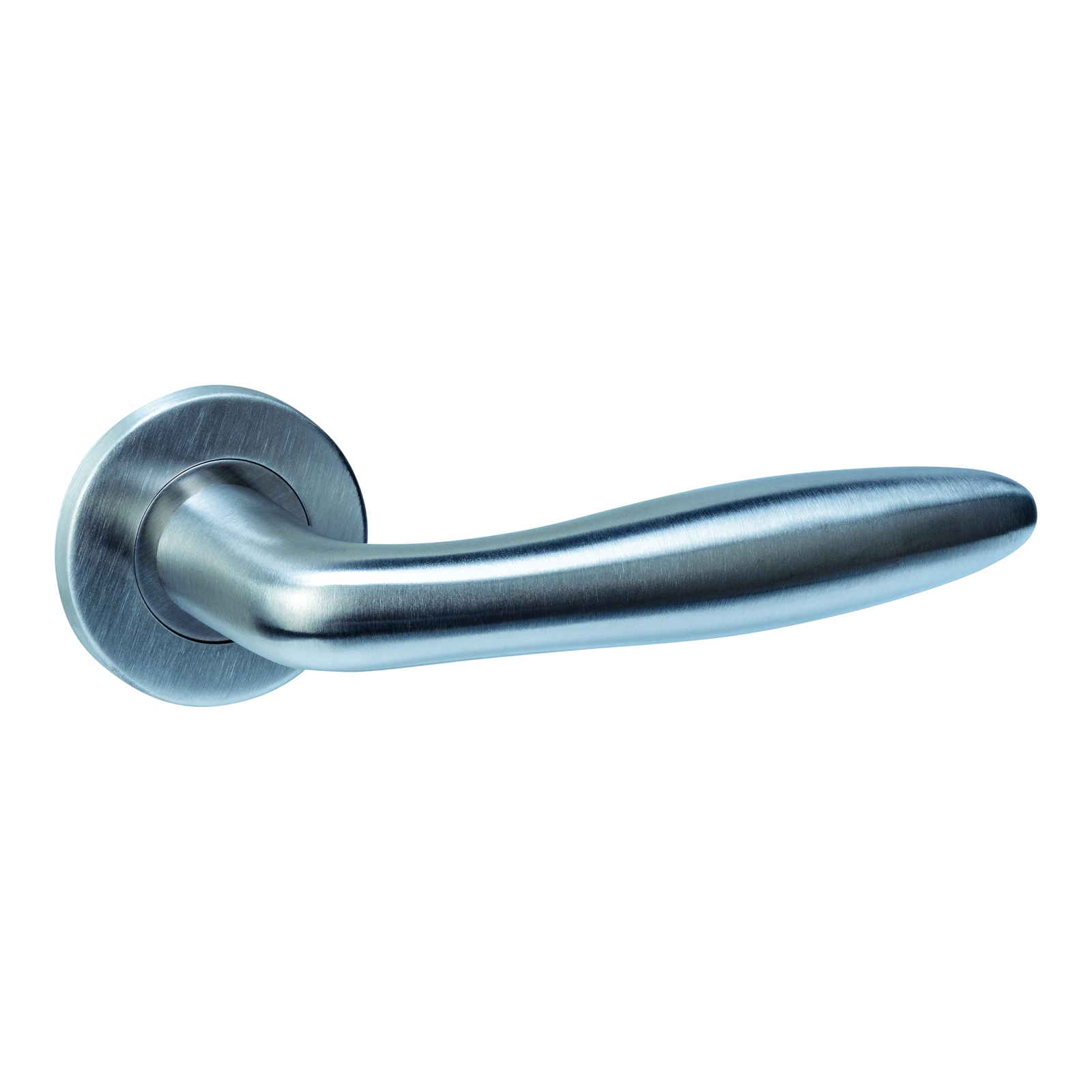 Intersteel Deurkruk Q 03 op rozet verdekt ø52x6mm rvs