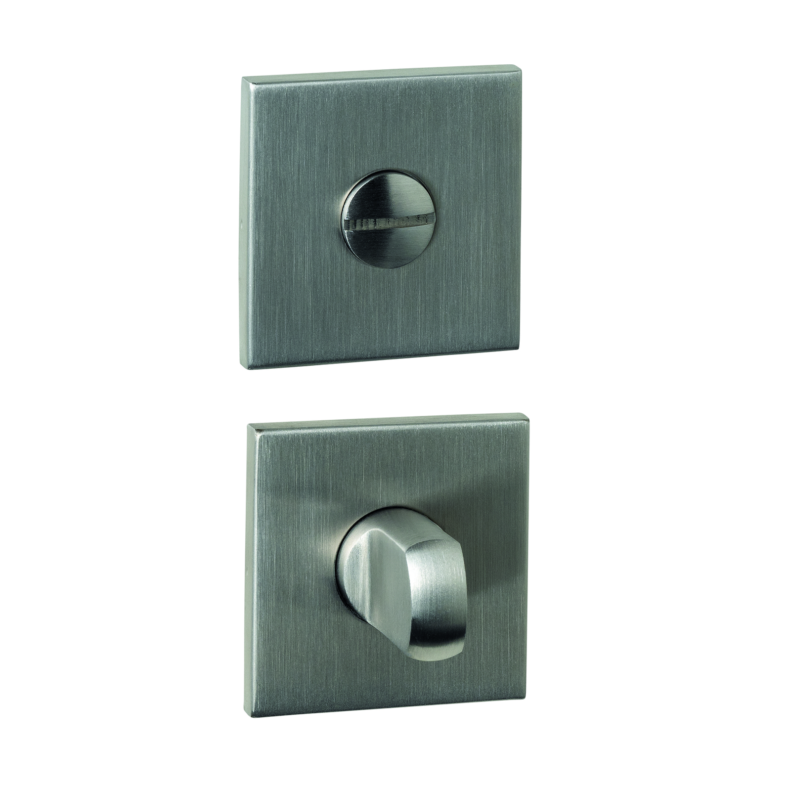Intersteel WC-sluiting verdekt 53x53x6mm met stift 6-8mm rvs