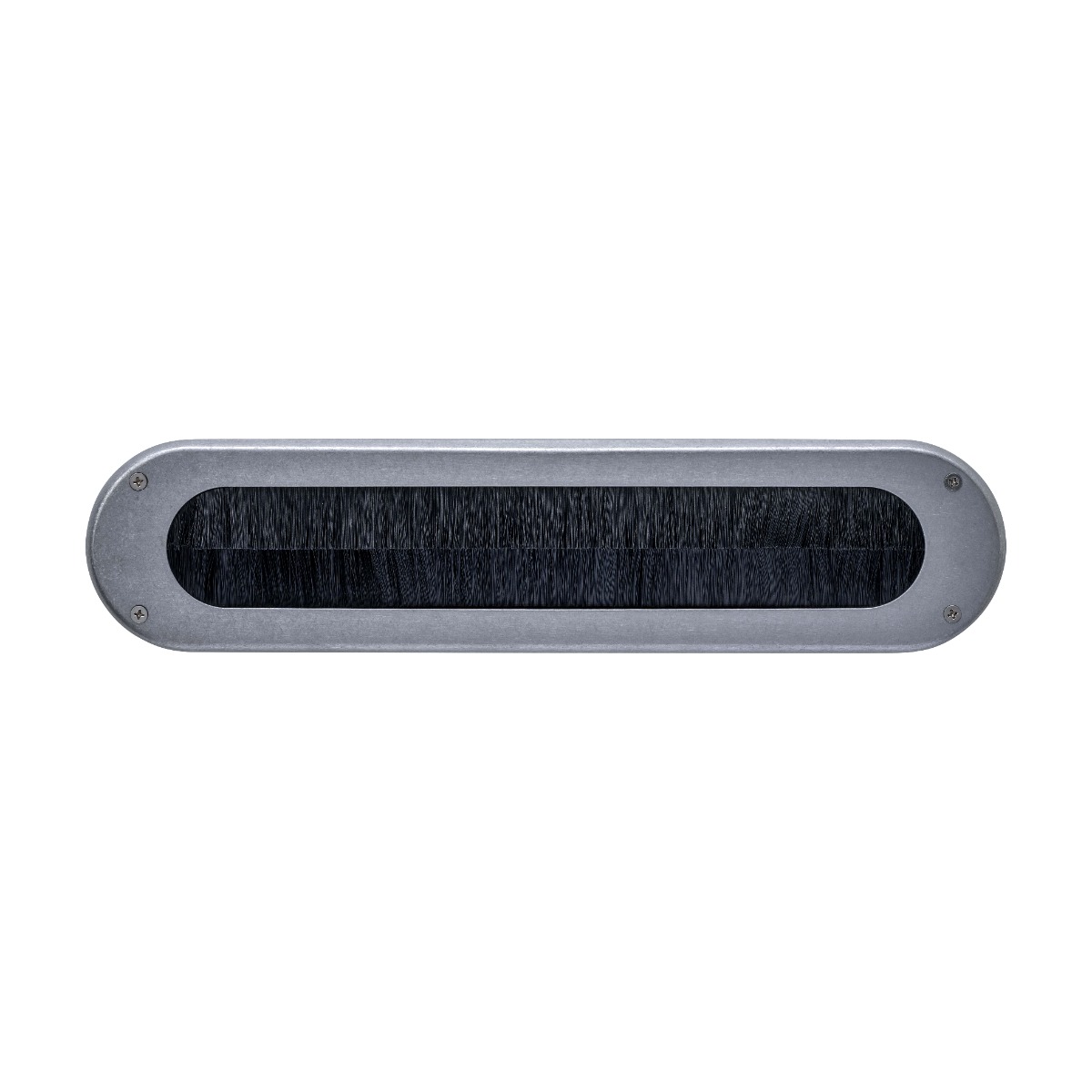 Intersteel Tochtwering ovaal 340x80mm rvs getrommeld 3 0034.401502 1