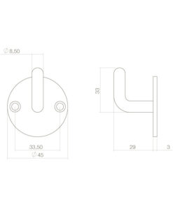 Intersteel Jashaak rond rvs geborsteld 5 0035.695031 6