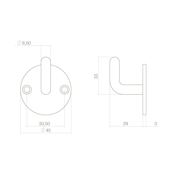 Intersteel Jashaak rond rvs geborsteld 3 0035.695031 6