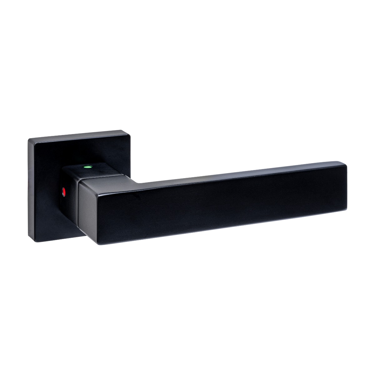 Intersteel Deurkruk Prolock Cunera met blokkeer mechanisme op rozet verdekt 52x52x10mm met nokken zwart