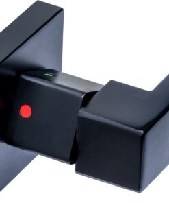 Intersteel Deurkruk Prolock Cunera met blokkeer mechanisme op rozet verdekt 52x52x10mm met nokken zwart 3 0023.175202 2