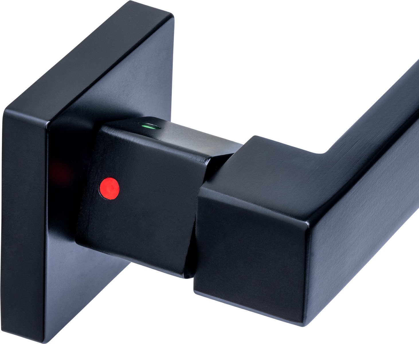 Intersteel Deurkruk Prolock Cunera met blokkeer mechanisme op rozet verdekt 52x52x10mm met nokken zwart 2 0023.175202 2