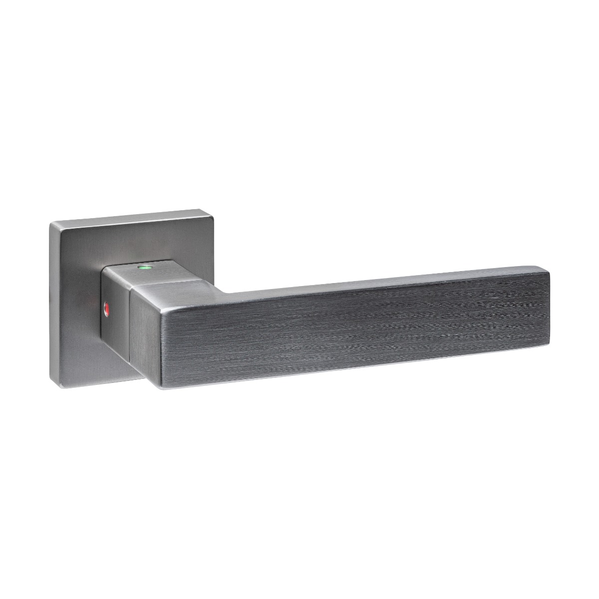 Intersteel Deurkruk Prolock Cunera met blokkeer mechanisme op rozet verdekt 52x52x10mm met nokken rvs
