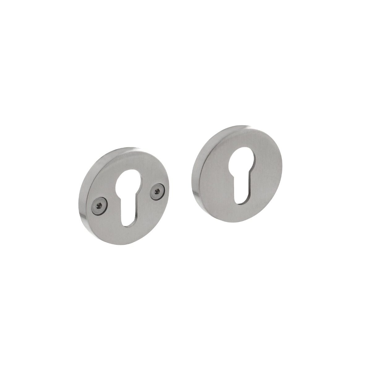 Intersteel Cilinderrozetten Shiraat Grand&Johnson éénzijdig verdekt ø55x8mm rvs geborsteld