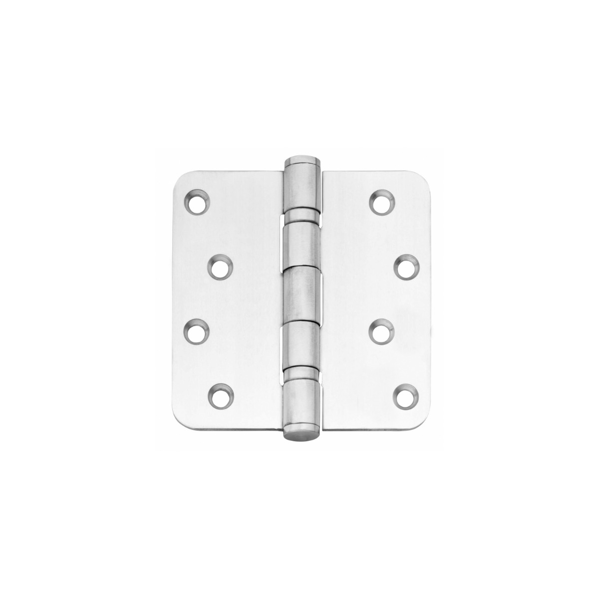Intersteel Kogellagerscharnier afgerond tot 100 kilo rvs geborsteld 4 0035.462550 1