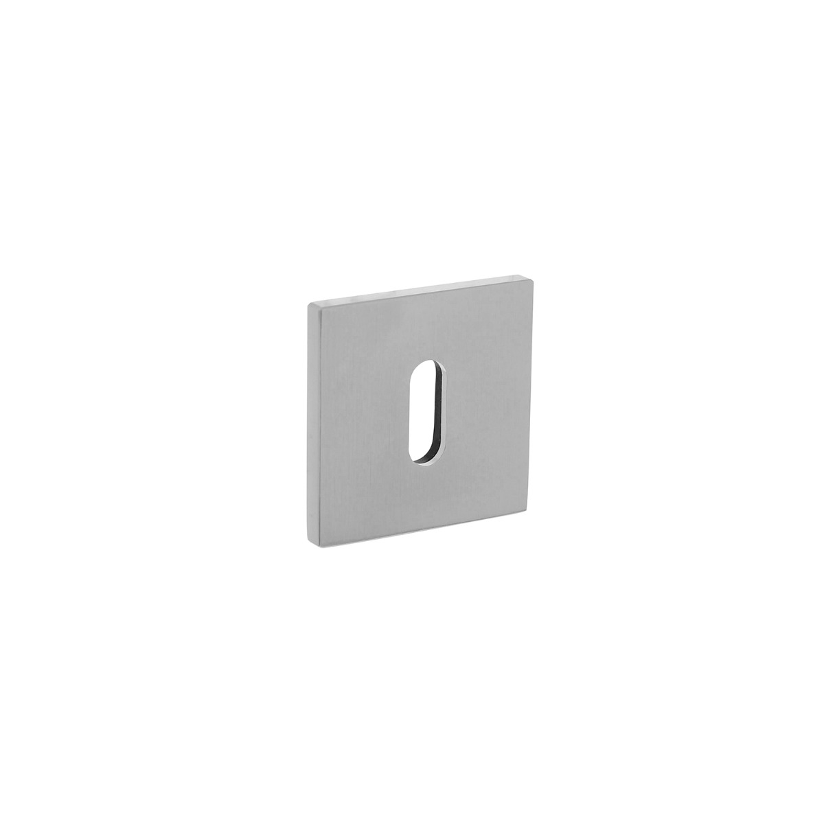 Intersteel Olivari rozet vierkant met sleutelgat chroom mat