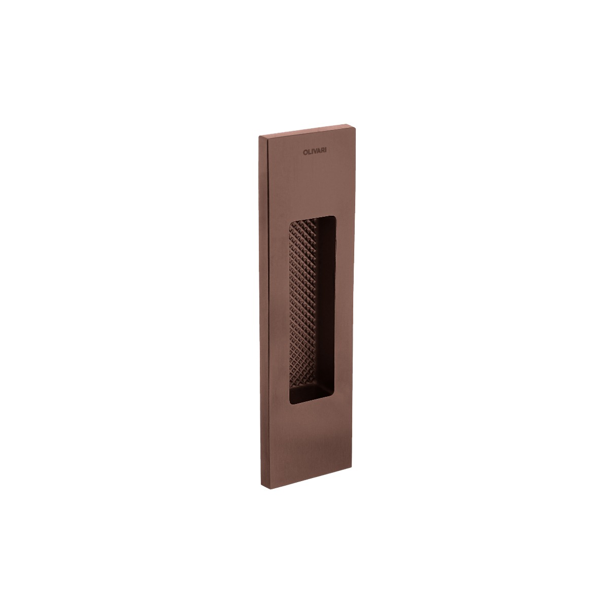 Intersteel Olivari schuifdeurkom Siro brons mat titaan PVD