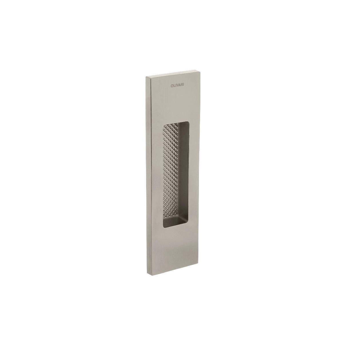 Intersteel Olivari schuifdeurkom Siro nikkel mat titaan PVD