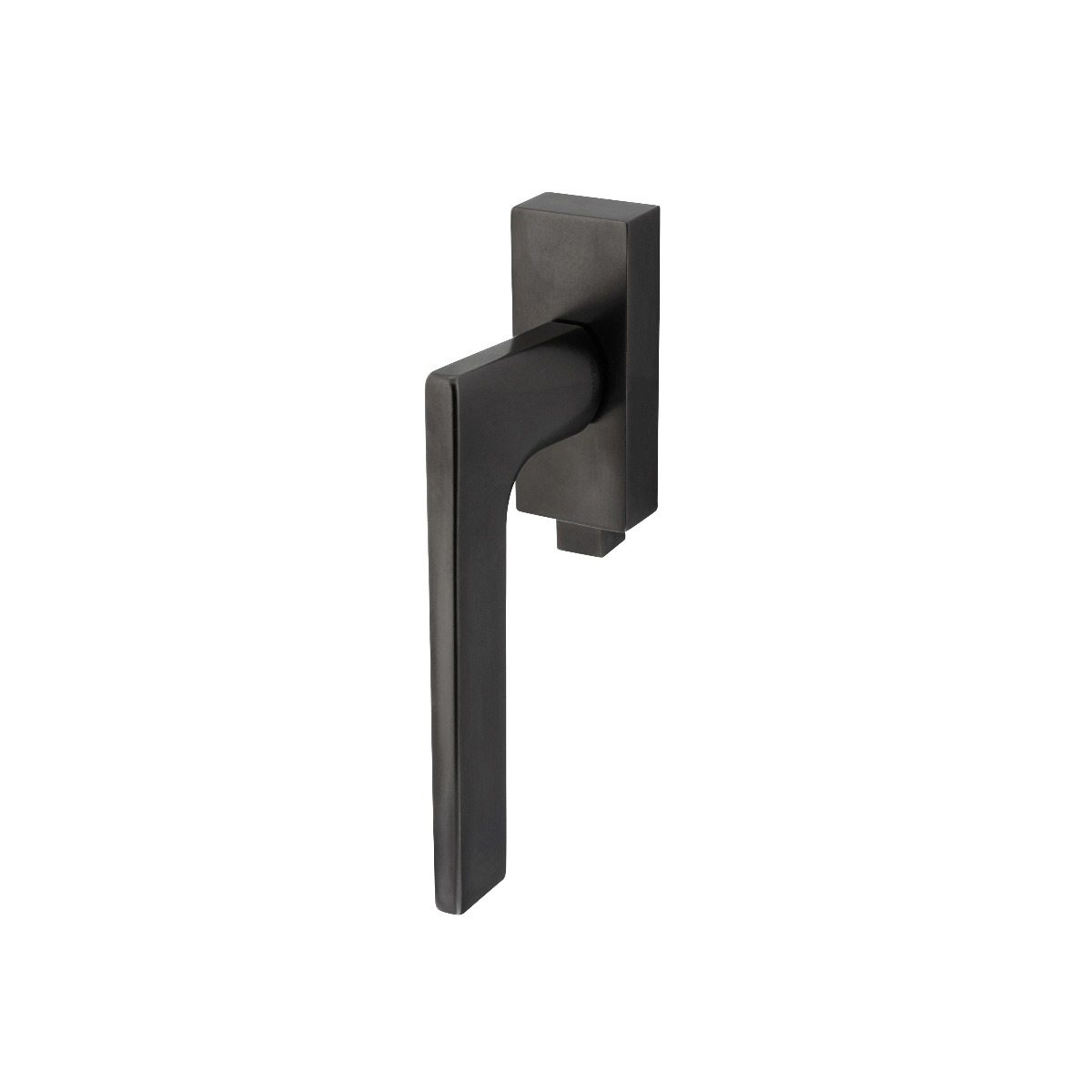 Intersteel Olivari raamkruk Lotus Q afsluitbaar antraciet mat titaan PVD
