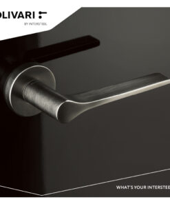 Intersteel Olivari deurkruk Lama L op rozet rvs mat titaan PVD 5 m106nsb8bis 9