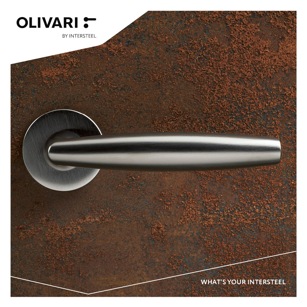 Intersteel Olivari deurkruk Aurelia op rozet chroom mat 2 m185nsb8bco 9