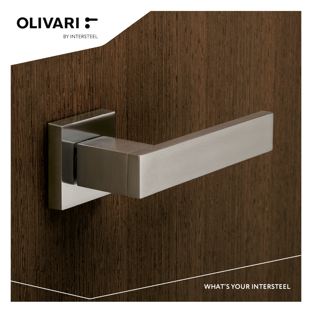 Intersteel Olivari deurkruk Diana op rozet rvs mat titaan PVD 2 m206nsb8bcr 9 1