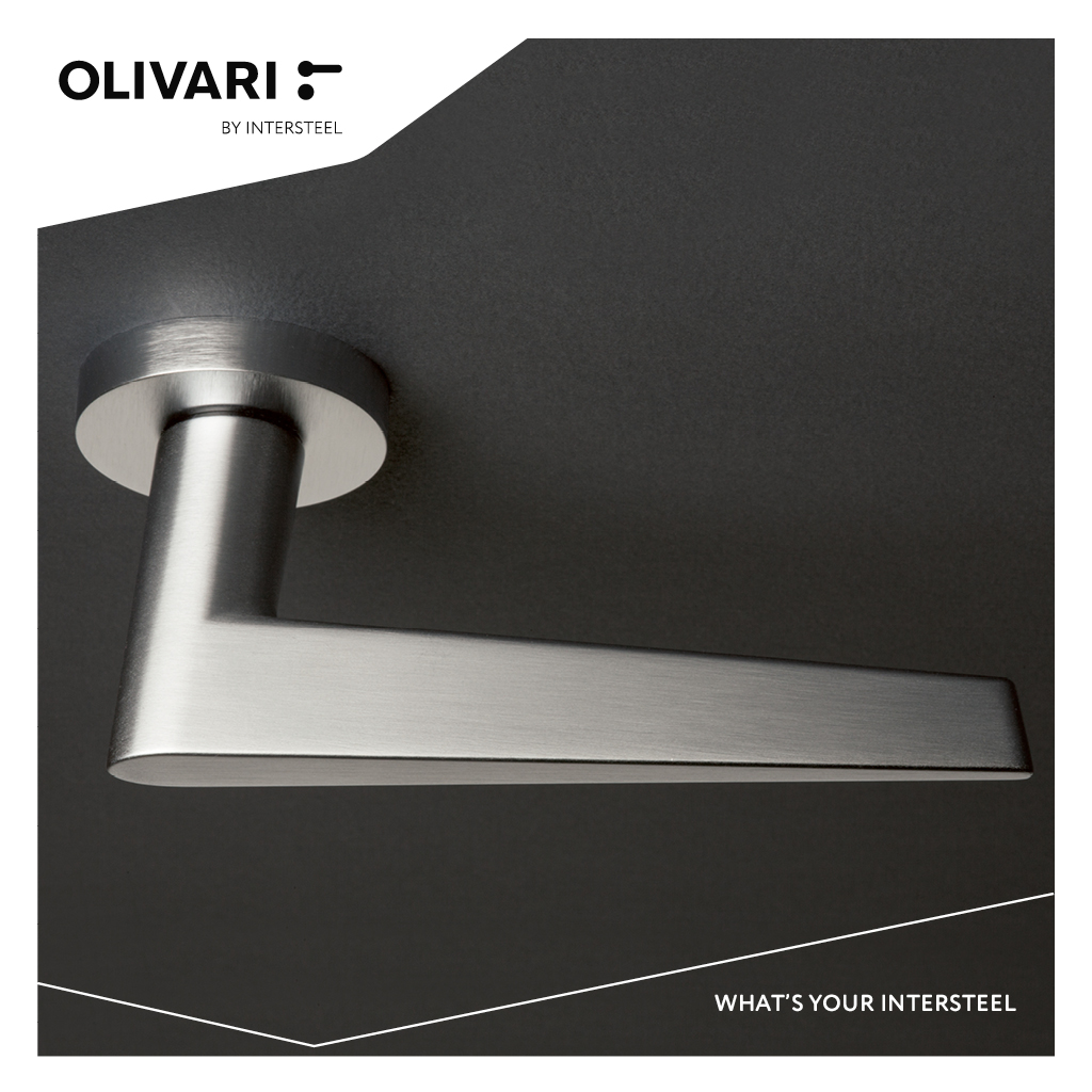 Intersteel Olivari deurkruk Nina op rozet rvs mat titaan PVD 3 m234nsb8bis 10