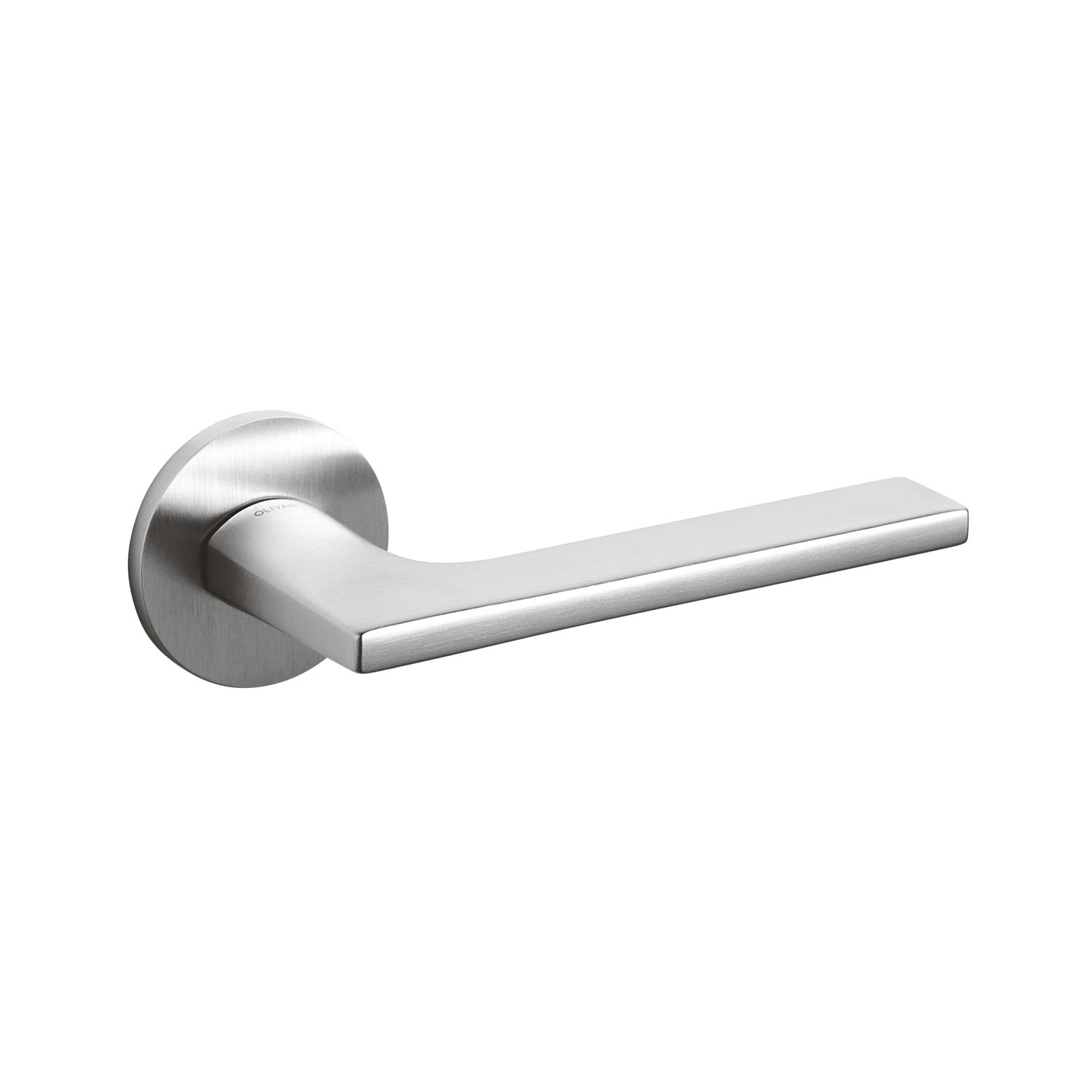 Intersteel Olivari deurkruk Lotus op rozet chroom mat
