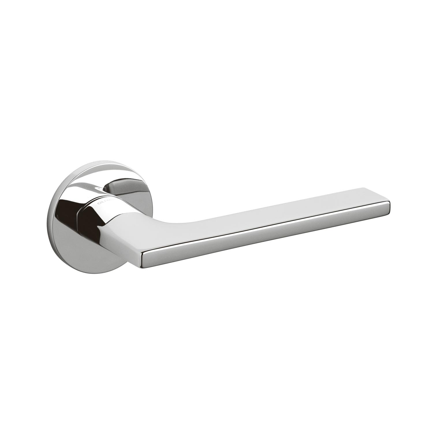 Intersteel Olivari deurkruk Lotus op rozet chroom
