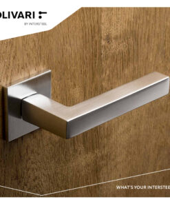 Intersteel Olivari deurkruk ABC op rozet rvs mat titaan PVD 9 m255nsb8bis 10 1