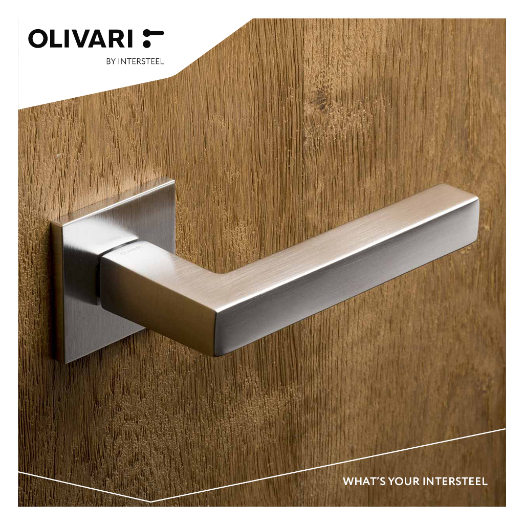 Intersteel Olivari deurkruk ABC op rozet rvs mat titaan PVD 4 m255nsb8bis 10 1