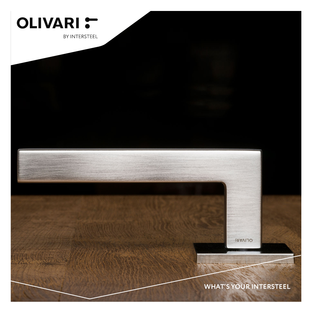 Intersteel Olivari deurkruk ABC op rozet rvs mat titaan PVD 5 m255nsb8bis 11 1