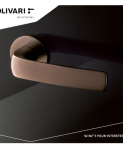 Intersteel Olivari deurkruk Diva op rozet brons mat titaan PVD 5 m256nsb8bds 9