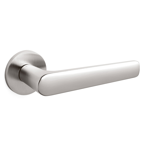 Intersteel Olivari deurkruk Lugano op rozet rvs mat titaan PVD