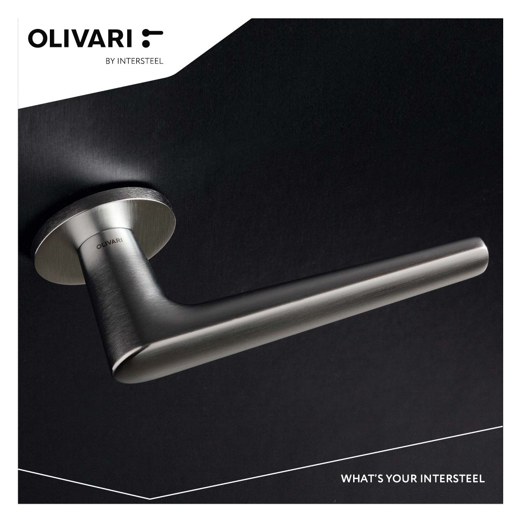 Intersteel Olivari deurkruk Lugano op rozet rvs mat titaan PVD 3 m258nsb8bis 11