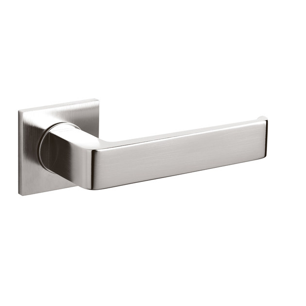 Intersteel Olivari deurkruk Milano Q op rozet rvs mat titaan PVD