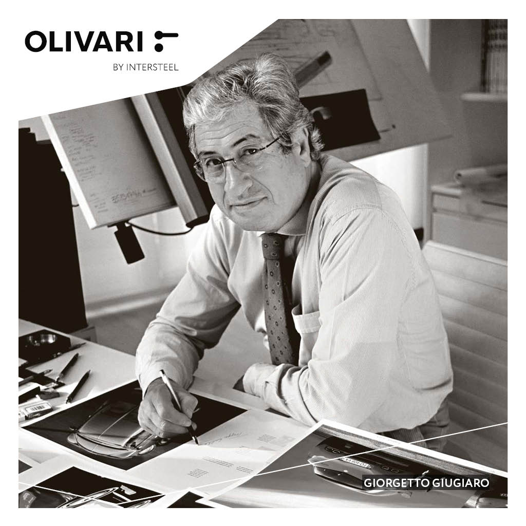 Intersteel Olivari raamkruk Tecno chroom 3 olivari designer guigiaro 3