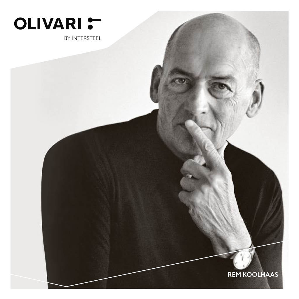 Intersteel Olivari deurkruk ABC op rozet brons mat titaan PVD 3 olivari designer koolhaas 1