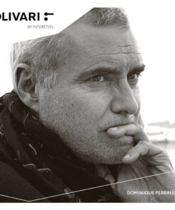 Intersteel Olivari raamkruk Living afsluitbaar antraciet mat titaan PVD 5 olivari designer perrault 1