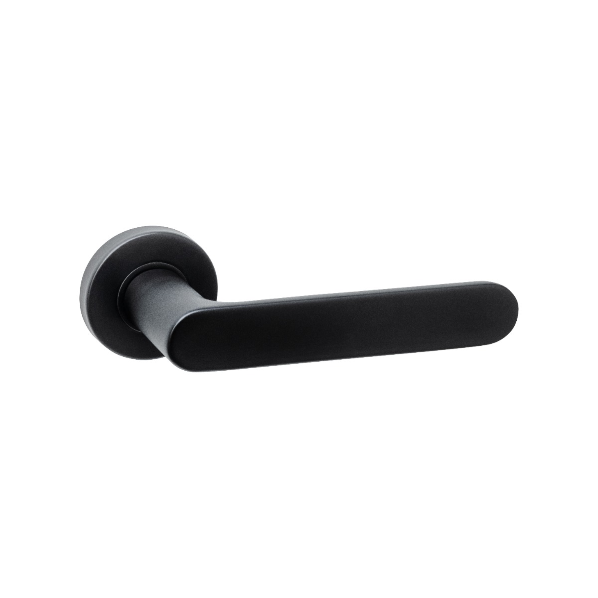Intersteel Deurkruk Sora basic op rozet verdekt ø53x10mm zwart
