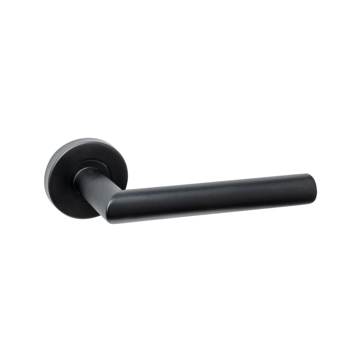 Intersteel Deurkruk Jura basic op rozet verdekt ø53x10mm zwart