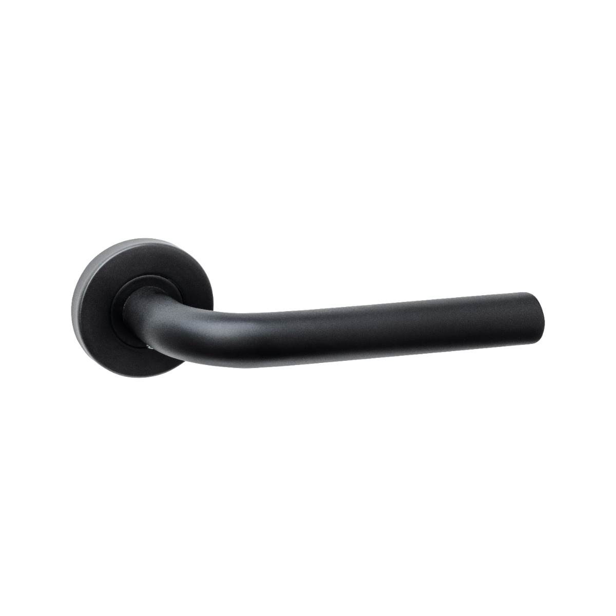 Intersteel Deurkruk Luzern basic op rozet verdekt ø53x10mm zwart