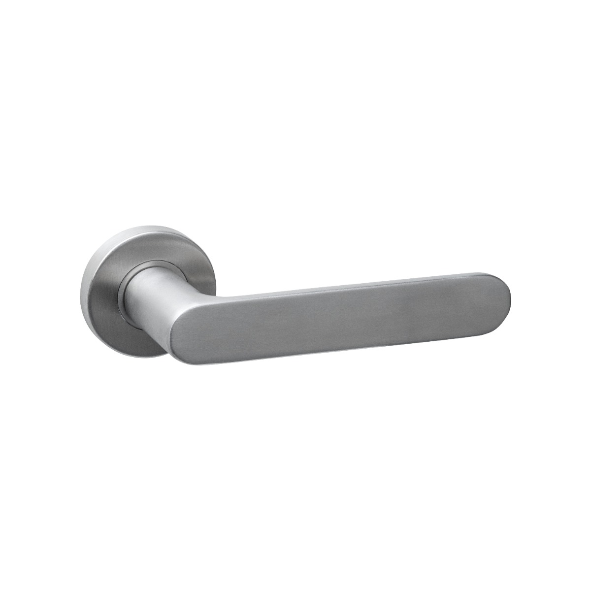 Intersteel Deurkruk Sora basic op rozet verdekt ø53x10mm rvs