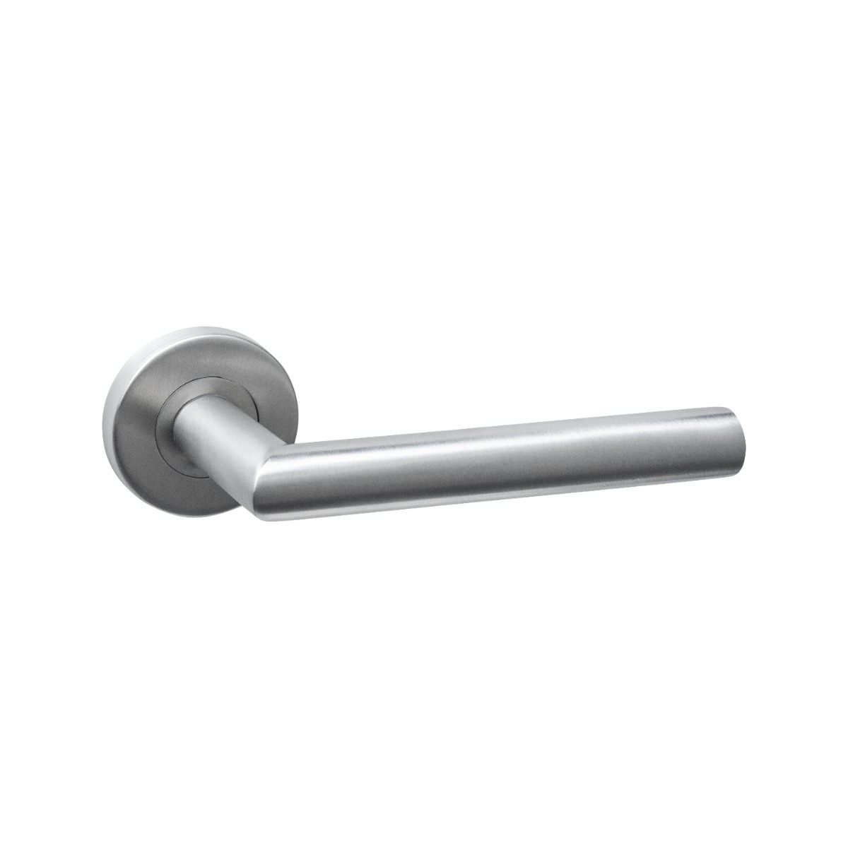 Intersteel Deurkruk Jura basic op rozet verdekt ø53x10mm rvs