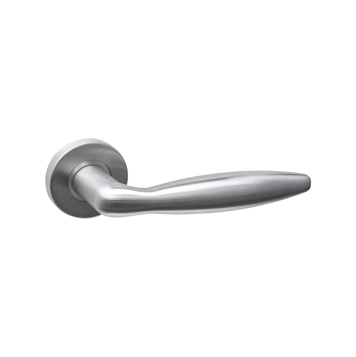 Intersteel Deurkruk Jupiter basic op rozet verdekt ø53x10mm rvs