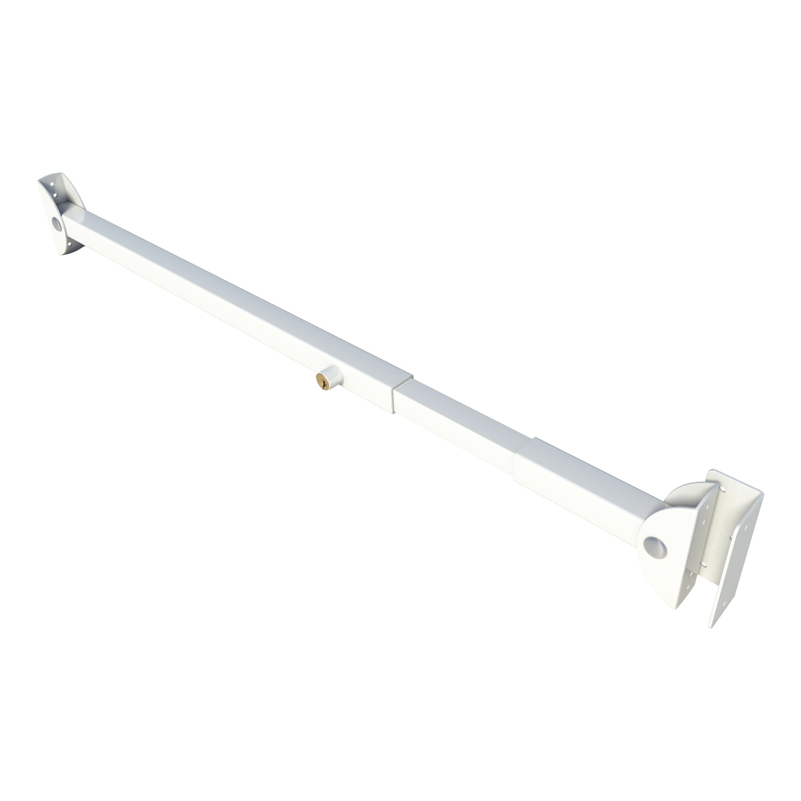 Intersteel SecuBar Schuifpui Plus wit 112-180cm