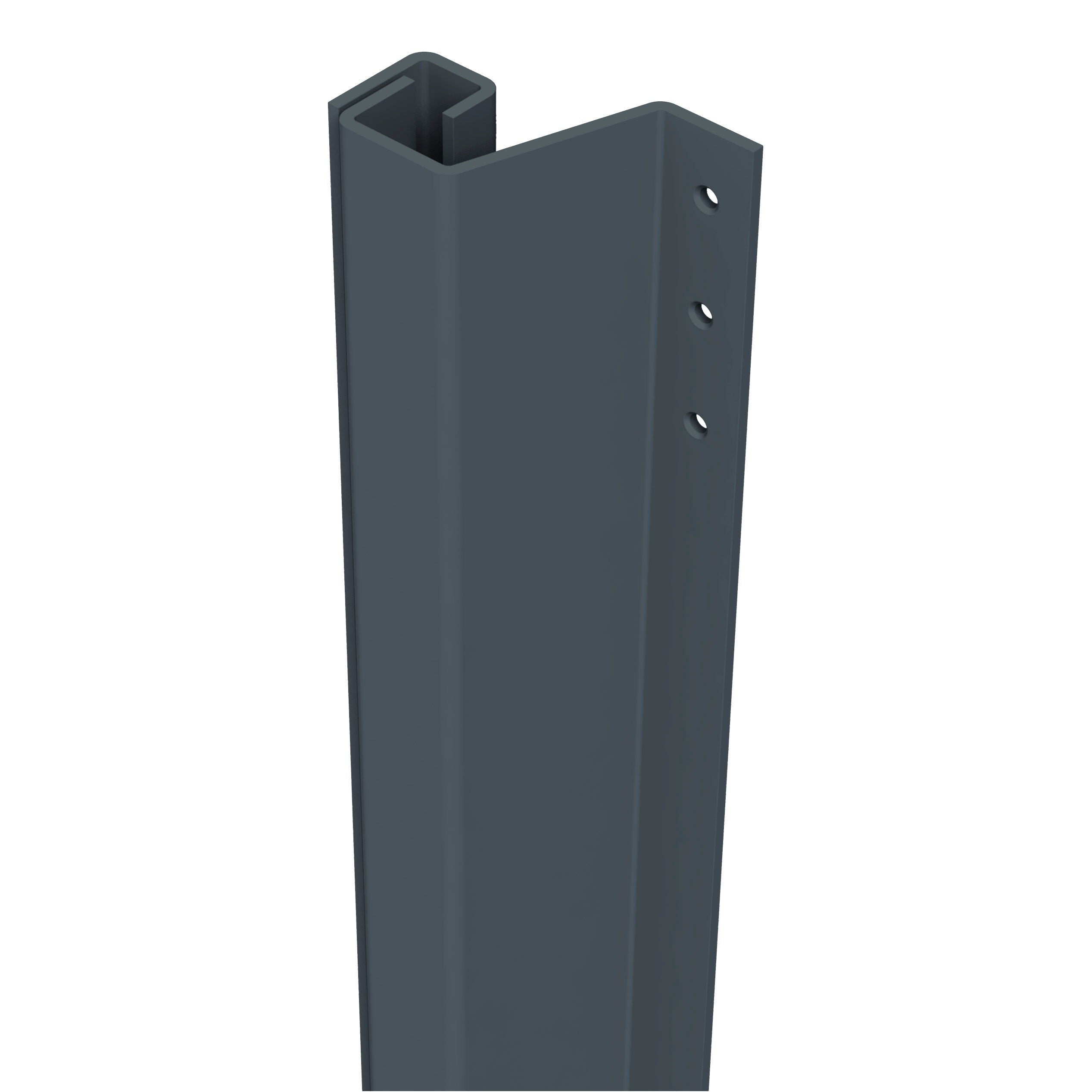 Intersteel SecuStrip Plus buitendraaiend 7-13mm 2300mm grijs ral 7012