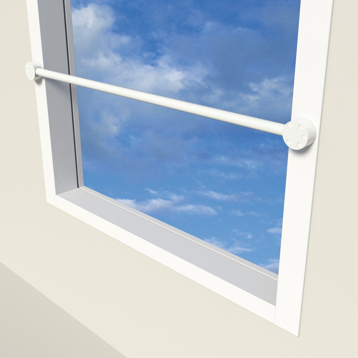 Intersteel SecuGuard Doorvalbeveiliging SlimLine SET IDD L=1006mm wit