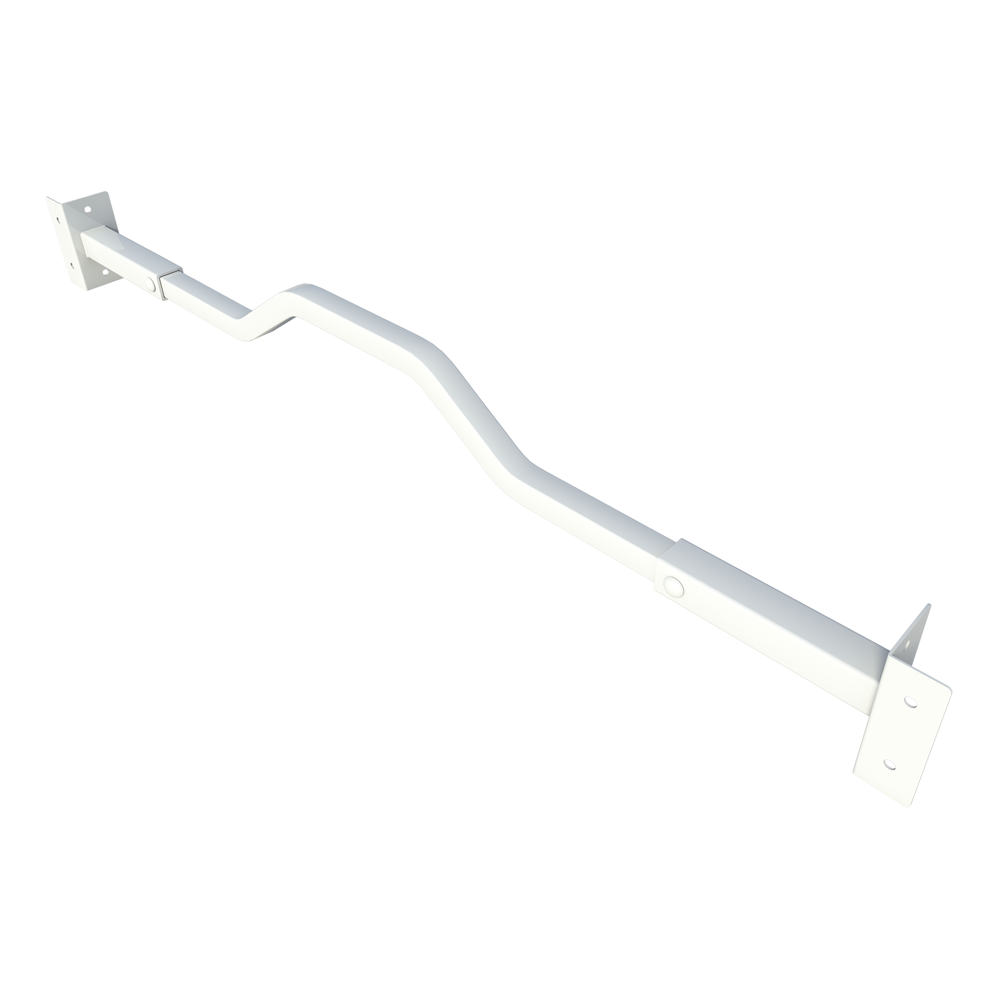 Intersteel SecuBar Combi 68-87cm wit